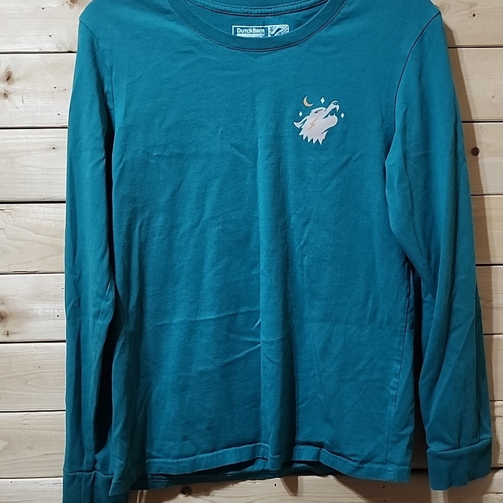 Dutch Bros Coffee T-Shirt Size Medium 100% Cotton - Picture 6 of 9